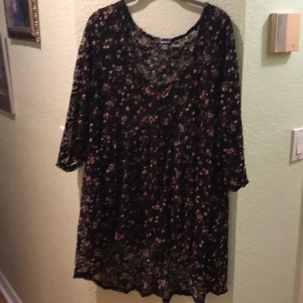 Torrid floral tunic